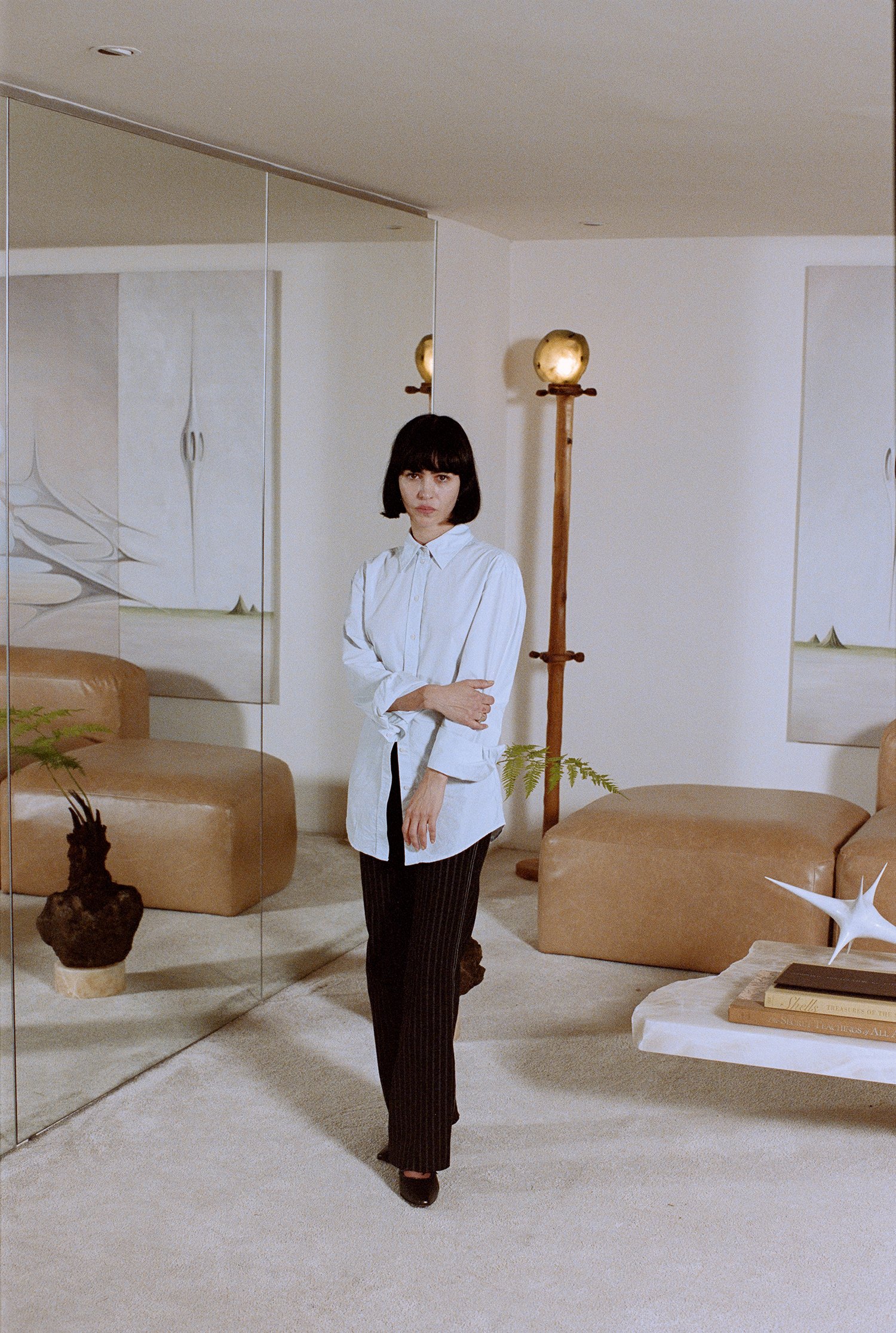 Pilar Zeta in her studio with Harmonic Oscillators, 2026