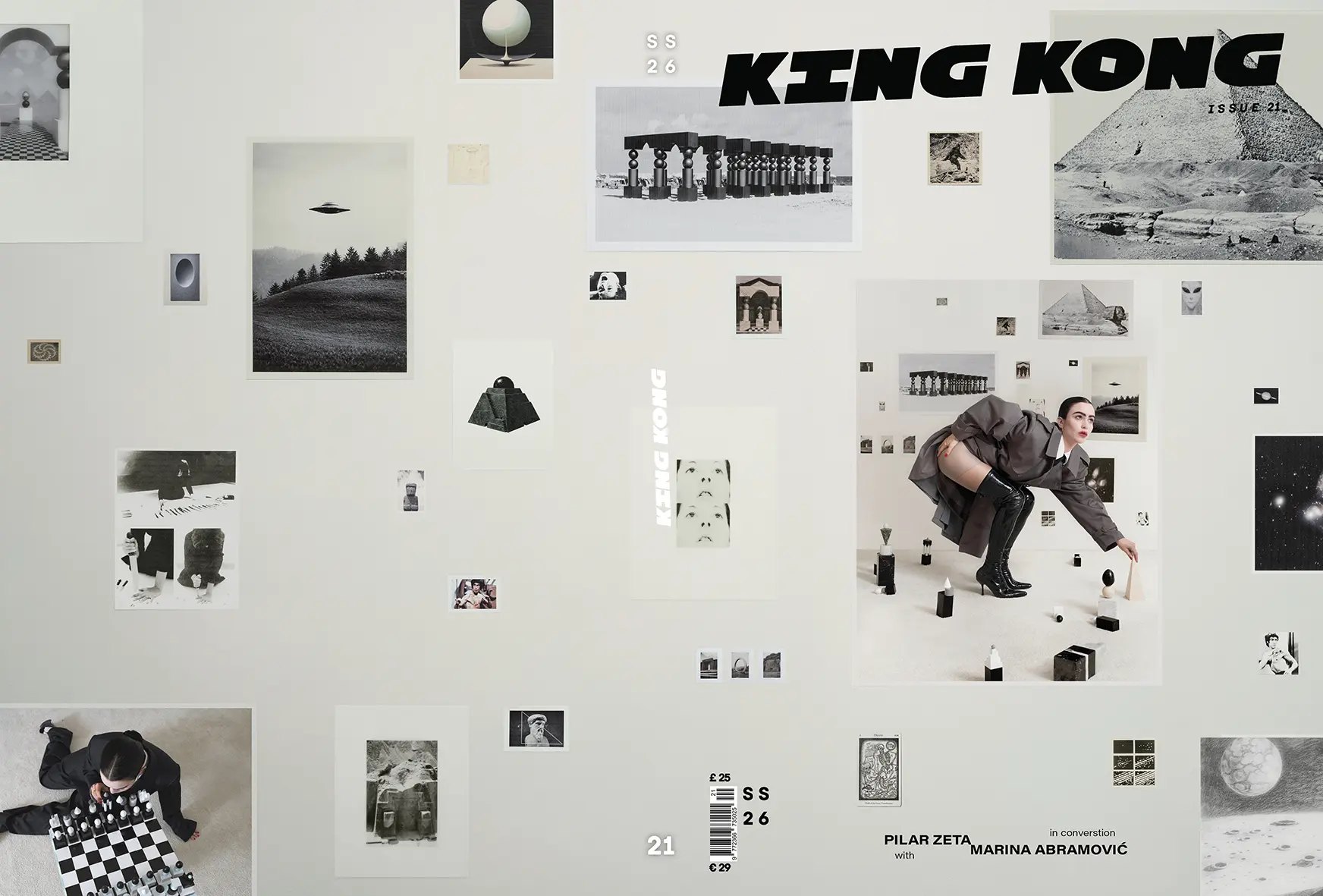 Pilar Zeta for King Kong Magazine, Issue 21, 2026. Photo: Carlos Martí