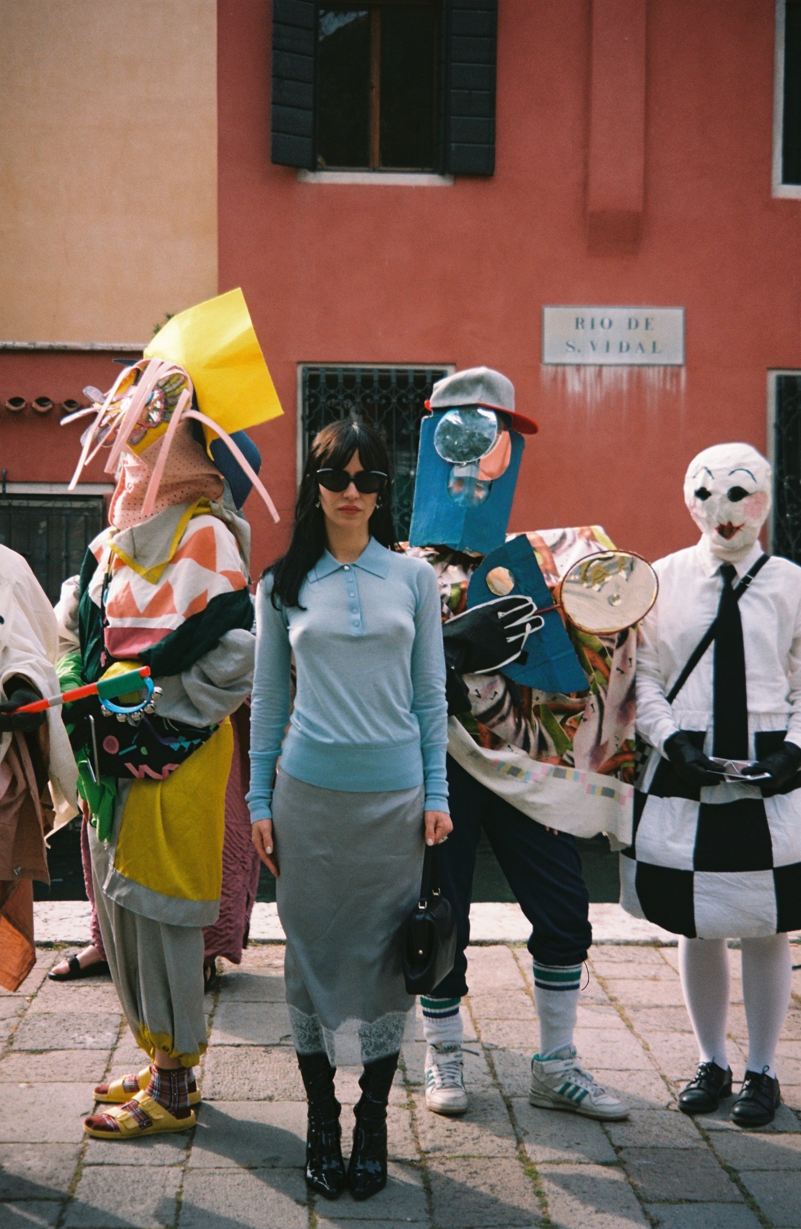 Pilar Zeta at the 2026 Venice Biennale for Office Magazine